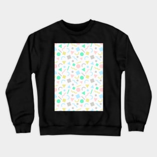 Retro Pattern (Pastels) Crewneck Sweatshirt